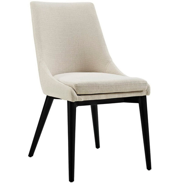 Modway Furniture Viscount Fabric Dining Chair - Modern Comfort with Durable Upholstery for Stylish Dining Spaces Beige EEI-2227-BEI