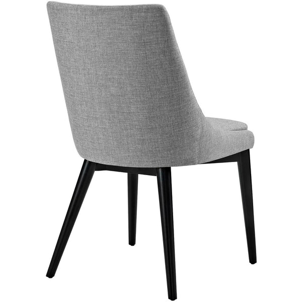 Modway Furniture Viscount Fabric Dining Chair - Modern Comfort with Durable Upholstery for Stylish Dining Spaces Light Gray EEI-2227-LGR