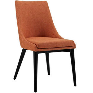 Modway Furniture Viscount Fabric Dining Chair - Modern Comfort with Durable Upholstery for Stylish Dining Spaces Orange EEI-2227-ORA