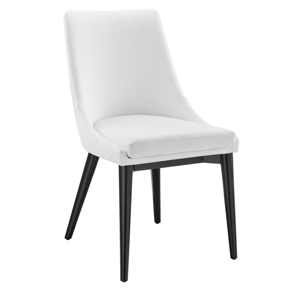 Modway Furniture Viscount Fabric Dining Chair - Modern Comfort with Durable Upholstery for Stylish Dining Spaces White EEI-2227-WHI