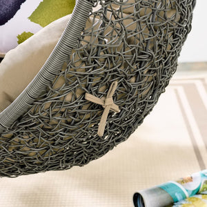 Modway Furniture Hide Outdoor Patio Swing Chair with Stand – Stylish, Durable, and Weather-Resistant for Relaxation Gray Mocha EEI-2273-GRY-MOC