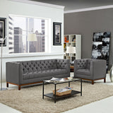 Modway Furniture Panache Living Room Set Upholstered Fabric Set of 2 EEI-2437-DOR-SET