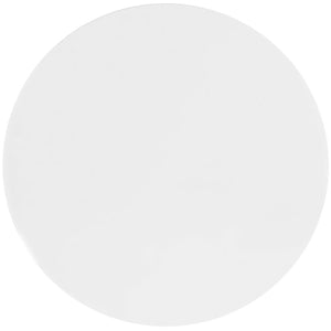 Modway Furniture Whirl Round Dining Table - Modern Matte MDF Top, Solid Birch Support & Stable Steel Base for Dining EEI-2666-WHI-SET