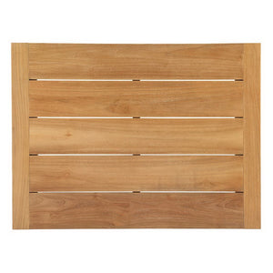 Modway Furniture Upland Teak Wood Coffee Table for Outdoor Spaces - Durable, Stylish Centerpiece for Patios & More EEI-2710-NAT