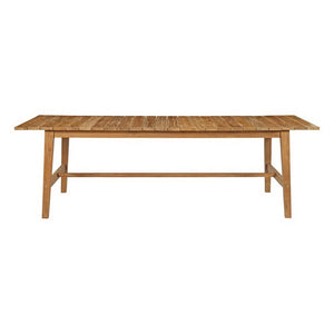 Modway Furniture Dorset Outdoor Teak Dining Table - Durable, Stylish, Weather-Resistant for Patios & Gatherings EEI-2713-NAT