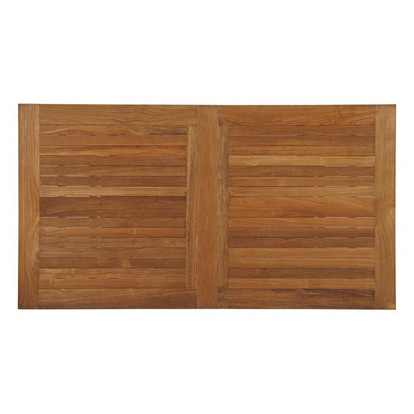 Modway Furniture Marina Extendable Teak Dining Table – Durable Outdoor Elegance for Gatherings & Alfresco Dining EEI-2714-NAT