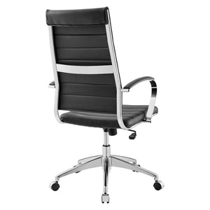 Modway Furniture Jive Highback Office Chair - Ergonomic Comfort with Stylish Design for Modern Workspaces and Meetings Black EEI-272-BLK