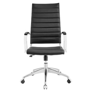 Modway Furniture Jive Highback Office Chair - Ergonomic Comfort with Stylish Design for Modern Workspaces and Meetings Black EEI-272-BLK