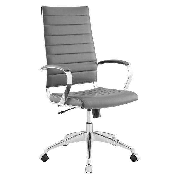 Modway Furniture Jive Highback Office Chair - Ergonomic Comfort with Stylish Design for Modern Workspaces and Meetings Gray EEI-272-GRY
