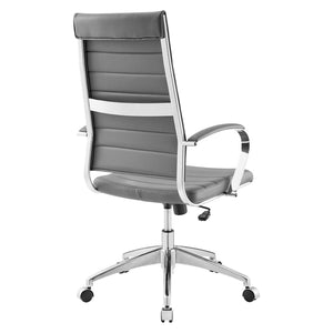 Modway Furniture Jive Highback Office Chair - Ergonomic Comfort with Stylish Design for Modern Workspaces and Meetings Gray EEI-272-GRY