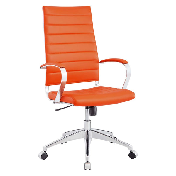 Modway Furniture Jive Highback Office Chair - Ergonomic Comfort with Stylish Design for Modern Workspaces and Meetings Orange EEI-272-ORA