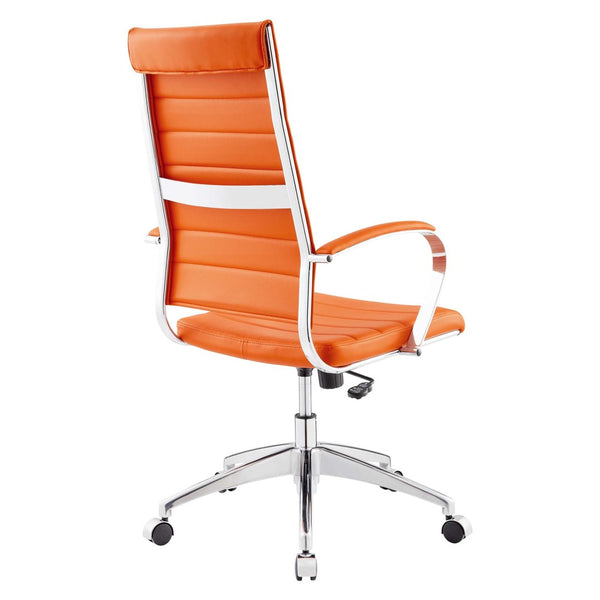 Modway Furniture Jive Highback Office Chair - Ergonomic Comfort with Stylish Design for Modern Workspaces and Meetings Orange EEI-272-ORA