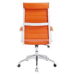 Modway Furniture Jive Highback Office Chair - Ergonomic Comfort with Stylish Design for Modern Workspaces and Meetings Orange EEI-272-ORA
