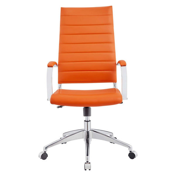Modway Furniture Jive Highback Office Chair - Ergonomic Comfort with Stylish Design for Modern Workspaces and Meetings Orange EEI-272-ORA
