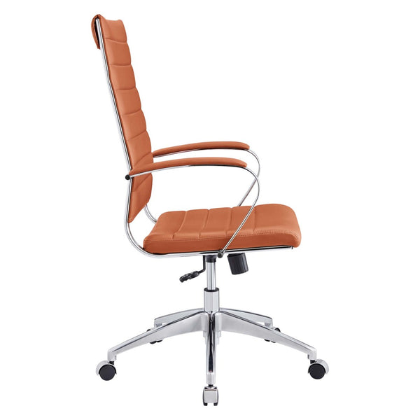 Modway Furniture Jive Highback Office Chair - Ergonomic Comfort with Stylish Design for Modern Workspaces and Meetings Terracotta EEI-272-TER