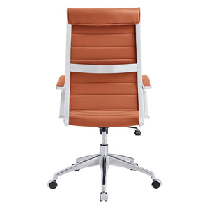 Modway Furniture Jive Highback Office Chair - Ergonomic Comfort with Stylish Design for Modern Workspaces and Meetings Terracotta EEI-272-TER