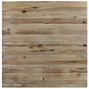 Modway Furniture Attune Large Coffee Table by Modway - Modern Farmhouse Design with Solid Pine Top & Iron Frame EEI-2775-BRN