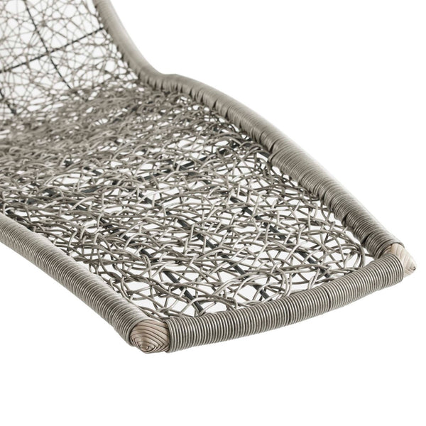 Modway Furniture Landscape Outdoor Hanging Chaise Lounge Swing Chair – Stylish, Durable, and Cozy for Relaxation Light Gray Gray EEI-2952-LGR-GRY