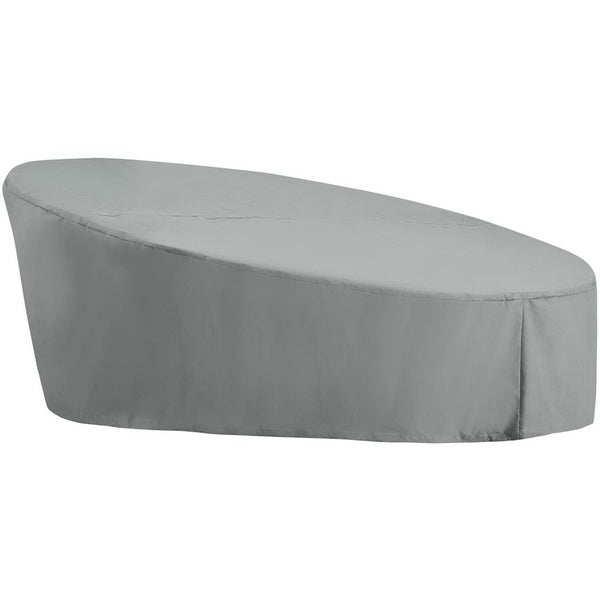 Modway Furniture Immerse Outdoor Daybed Cover for Modway Convene, Sojourn, and Summon - Durable, Weatherproof Gray EEI-3135-GRY