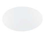 Modway Furniture Lippa 78" Oval Wood Dining Table Rose White 47 x 78 x 28.5