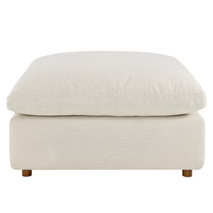 Modway Furniture Commix Modway Overstuffed Ottoman Down Fill Plush Seat Living Room Accent EEI-3318-LBG
