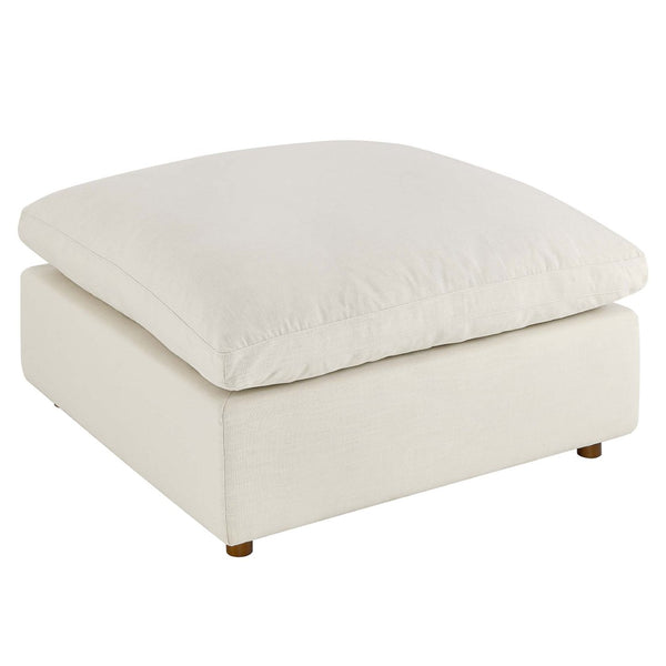 Modway Furniture Commix Four Piece Modular Sectional Sofa with Down Fill and Linen Texture Upholstery EEI-3356-LBG