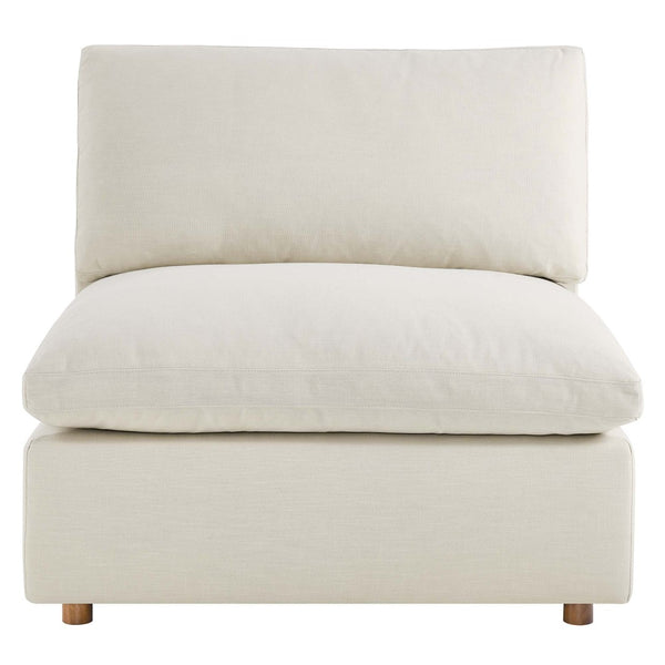 Modway Furniture Commix Modular Eight Piece Sectional Sofa with Down Fill and Linen Polyester Fabric EEI-3363-LBG