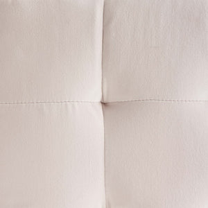 Modway Furniture Contour Tufted Cube Ottoman in Performance Velvet - Elegant, Stain-Resistant Accent for Any Room Pink EEI-3577-PNK