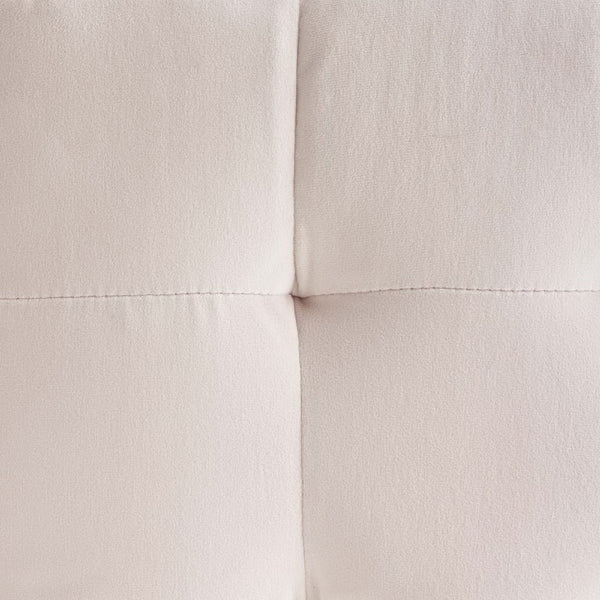 Modway Furniture Contour Tufted Cube Ottoman in Performance Velvet - Elegant, Stain-Resistant Accent for Any Room Pink EEI-3577-PNK