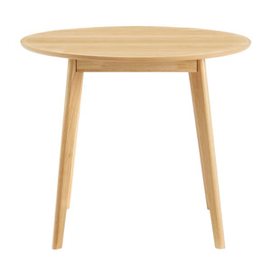 Modway Furniture Vision 35" Round Dining Table - Mid-Century Modern Oak Centerpiece for Compact Spaces & Style EEI-3749-OAK