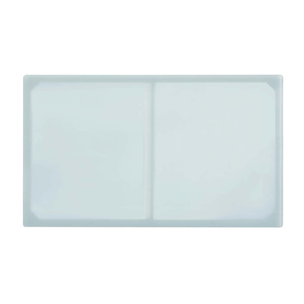 Modway Furniture Raleigh 7-Piece Outdoor Aluminum Dining Set with Stylish Glass Table & Comfortable Stackable Chairs EEI-3797-WHI-NAV