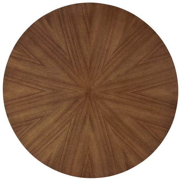 Modway Furniture Crossroads 47" Round Wood Dining Table - Modern Ash Finish, Stylish Centerpiece for Any Space Walnut EEI-3847-WAL