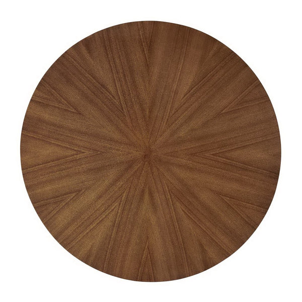 Modway Furniture Crossroads 47" Round Wood Dining Table - Modern Ash Finish, Stylish Centerpiece for Any Space Walnut EEI-3847-WAL