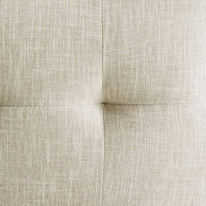 Modway Furniture Privy Counter Stool – Modern Glam Upholstered Fabric Seat with Matte Black Stainless Steel Base Black Beige EEI-3854-BLK-BEI