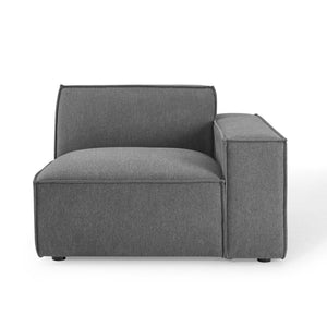 Modway Furniture Restore Right-Arm Sectional Sofa Chair by Modway - Modern Comfort with Durable Design for Any Space Charcoal EEI-3870-CHA