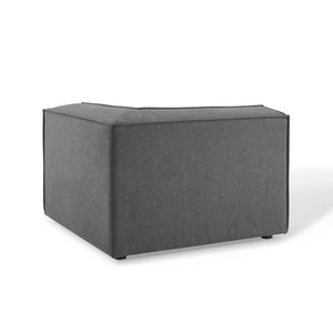 Modway Furniture Restore Modular Corner Chair by Modway - Charcoal Upholstery, Minimalist Design, Supreme Comfort EEI-3871-CHA