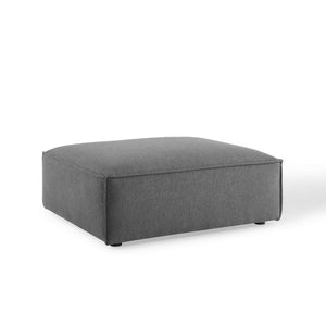 Modway Furniture Restore Ottoman - Versatile Centerpiece for Living Rooms with Plush Comfort and Modular Flexibility Charcoal EEI-3873-CHA