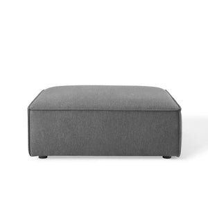 Modway Furniture Restore Ottoman - Versatile Centerpiece for Living Rooms with Plush Comfort and Modular Flexibility Charcoal EEI-3873-CHA