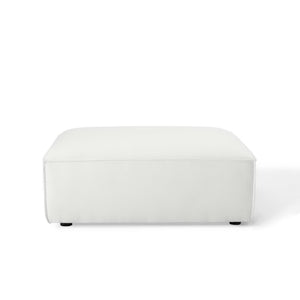 Modway Furniture Restore Ottoman - Versatile Centerpiece for Living Rooms with Plush Comfort and Modular Flexibility White EEI-3873-WHI