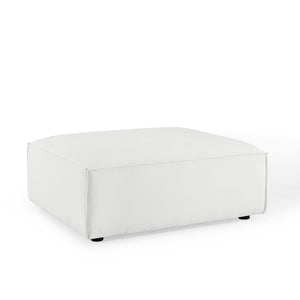 Modway Furniture Restore Ottoman - Versatile Centerpiece for Living Rooms with Plush Comfort and Modular Flexibility White EEI-3873-WHI