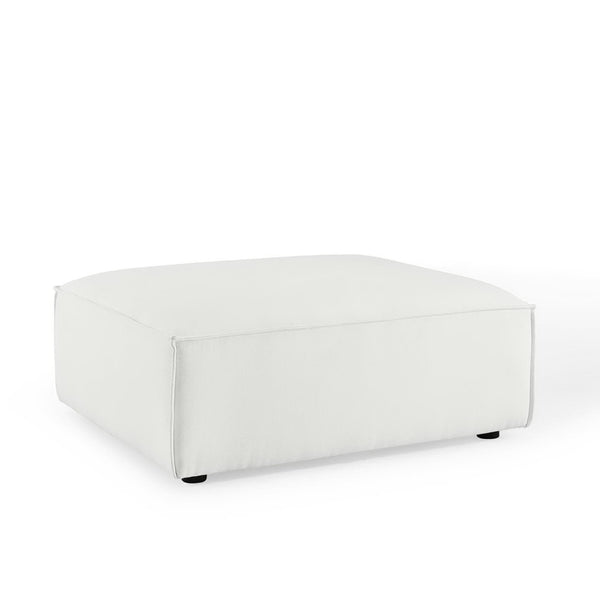 Modway Furniture Restore Ottoman - Versatile Centerpiece for Living Rooms with Plush Comfort and Modular Flexibility White EEI-3873-WHI