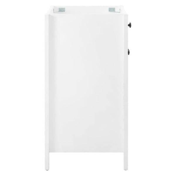 Modway Furniture Nantucket 24" Bathroom Vanity Cabinet - Modern Elegance with Soft-Close Doors and Smart Storage Solutions White EEI-3875-WHI