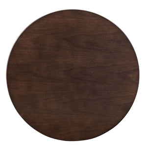 Modway Furniture Verne 28" Round Dining Table - Modern Mid-Century Design with Gold Base for Cozy Spaces & Style EEI-4551-GLD-CHE