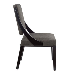 Modway Furniture Cambridge Upholstered Dining Chairs Set of 2 – Modern Comfort for Stylish Dining and Home Décor Gray EEI-4553-GRY