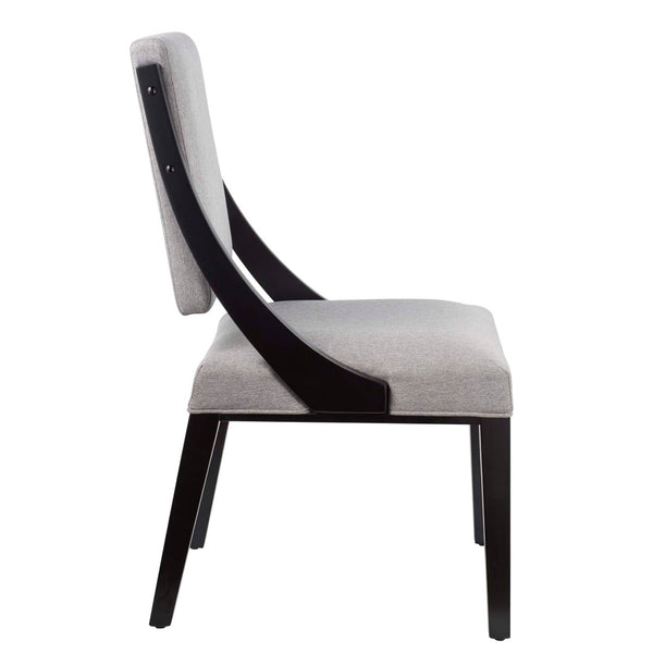 Modway Furniture Cambridge Upholstered Dining Chairs Set of 2 – Modern Comfort for Stylish Dining and Home Décor Light Gray EEI-4553-LGR