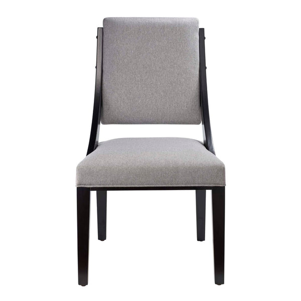 Modway Furniture Cambridge Upholstered Dining Chairs Set of 2 – Modern Comfort for Stylish Dining and Home Décor Light Gray EEI-4553-LGR