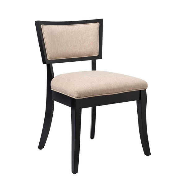 Modway Furniture Pristine Upholstered Fabric Dining Chairs Set of 2 – Elegant Comfort for Any Dining or Living Space Beige EEI-4557-BEI