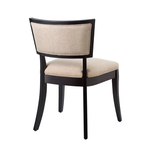 Modway Furniture Pristine Upholstered Fabric Dining Chairs Set of 2 – Elegant Comfort for Any Dining or Living Space Beige EEI-4557-BEI