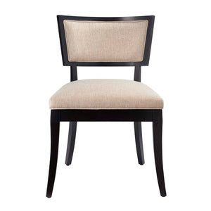 Modway Furniture Pristine Upholstered Fabric Dining Chairs Set of 2 – Elegant Comfort for Any Dining or Living Space Beige EEI-4557-BEI