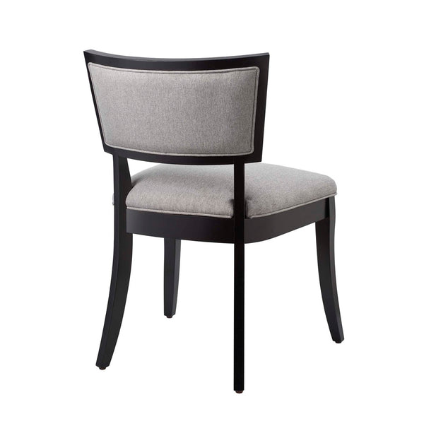 Modway Furniture Pristine Upholstered Fabric Dining Chairs Set of 2 – Elegant Comfort for Any Dining or Living Space Light Gray EEI-4557-LGR